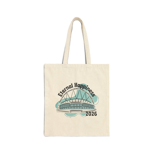 Eternal Happiness 2026 Tote Bag - Light Blue