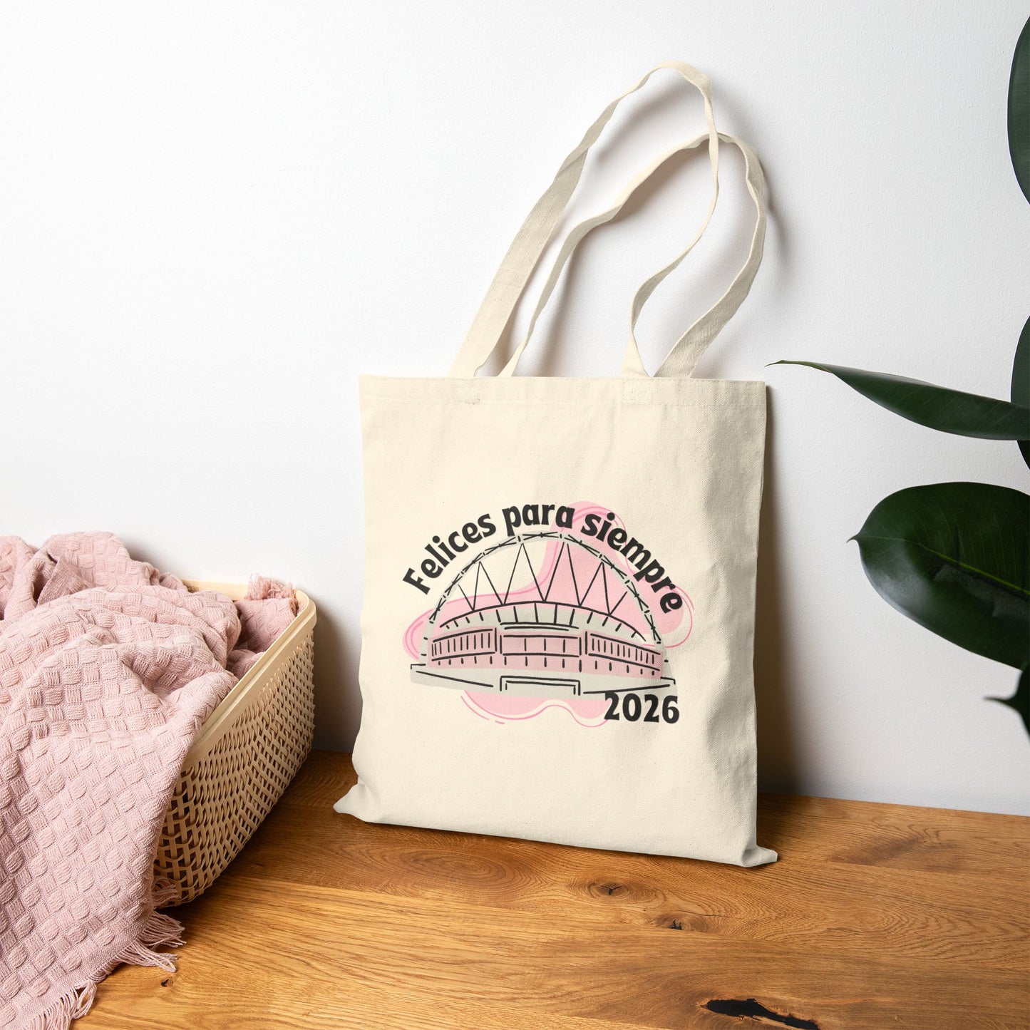 Felices para siempre 2026 bolsa de lona - rosita