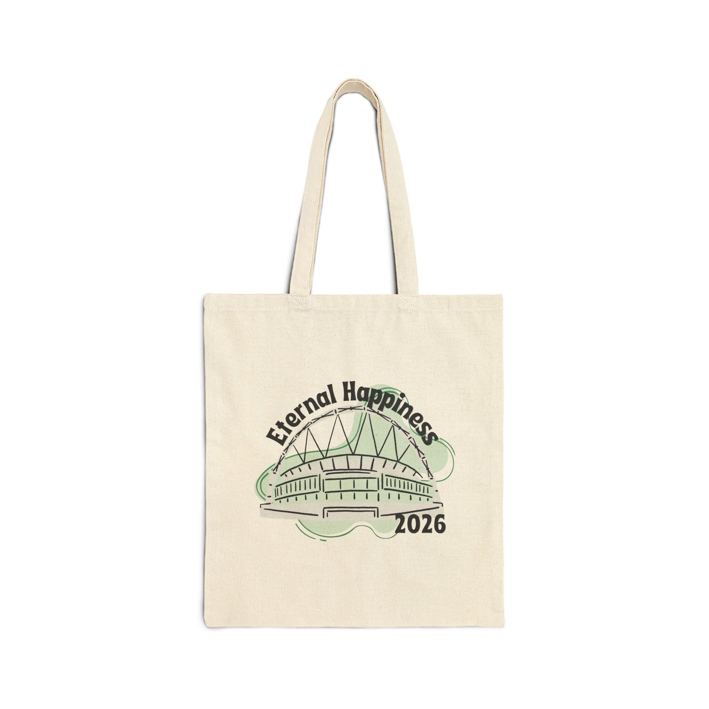 Eternal Happiness 2026 Tote Bag - Green