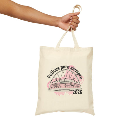 Felices para siempre 2026 bolsa de lona - rosita