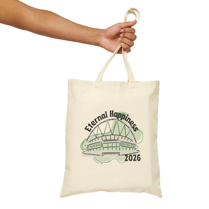 Eternal Happiness 2026 Tote Bag - Green