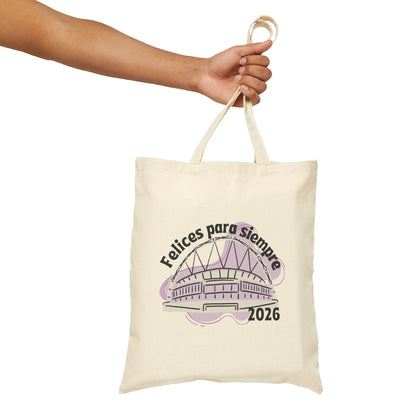 Felices para siempre 2026 bolsa de lona - morado