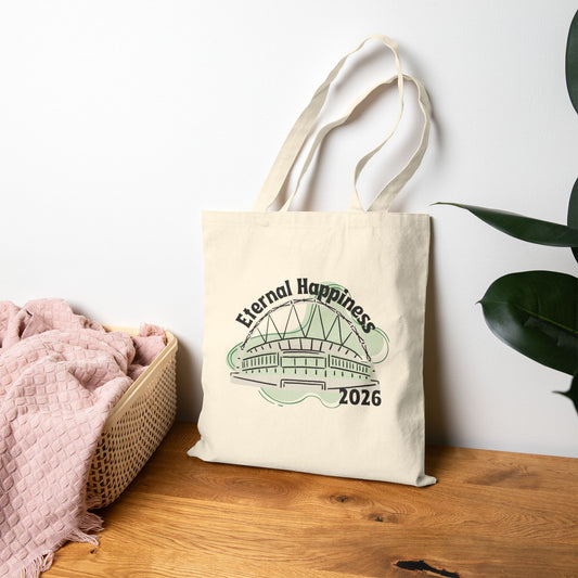 Eternal Happiness 2026 Tote Bag - Green
