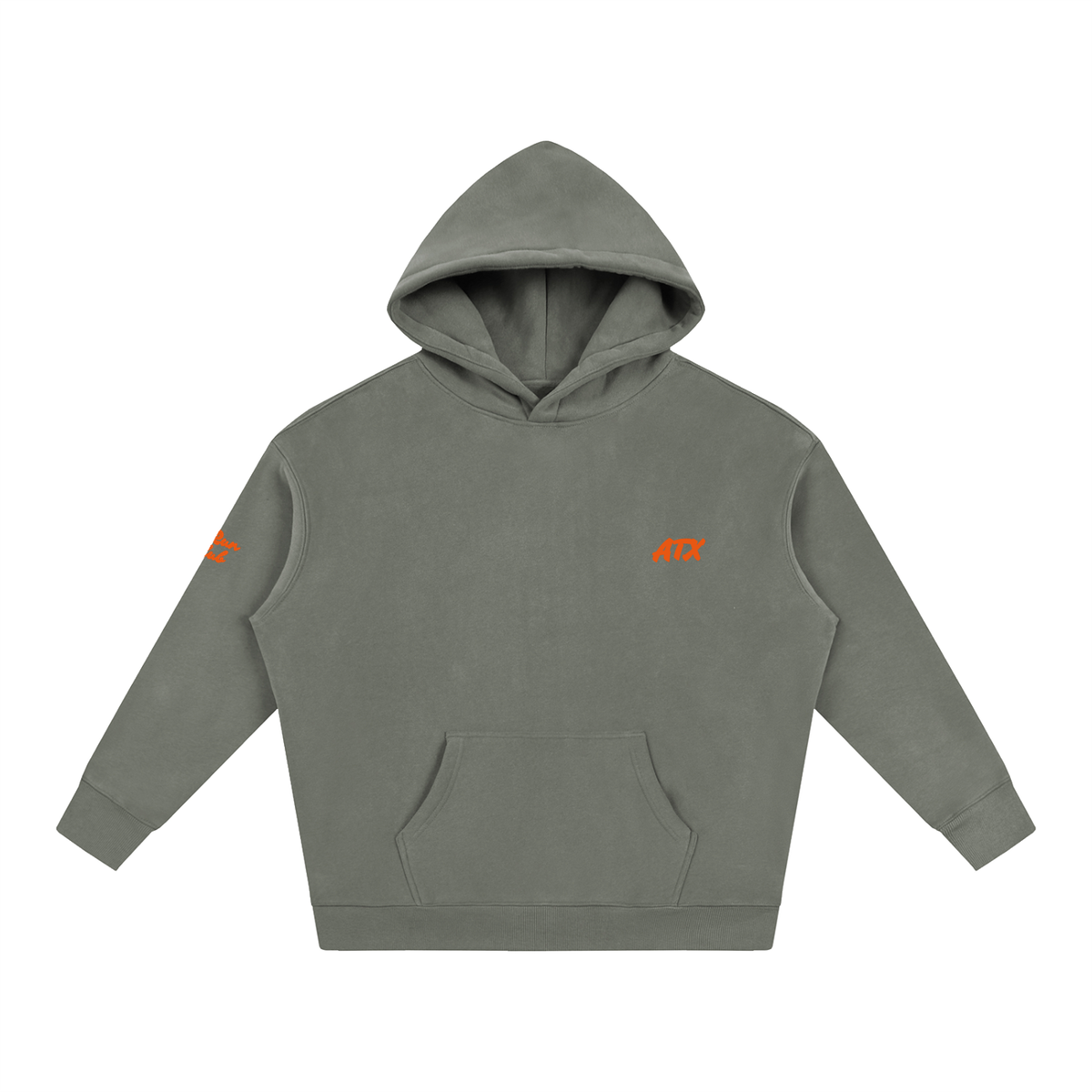 ATX JW Run Club Oversize Fleeced Hoodie