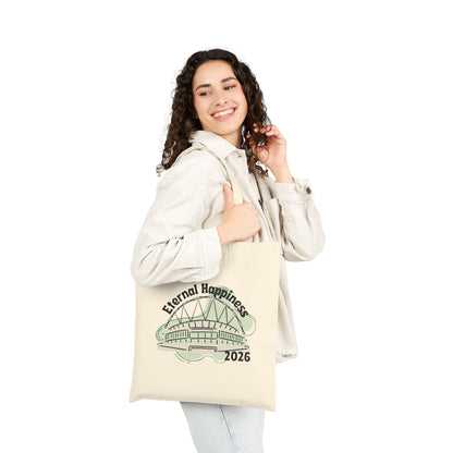Eternal Happiness 2026 Tote Bag - Green