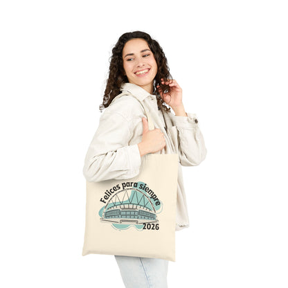 Felices para siempre 2026 bolsa de lona