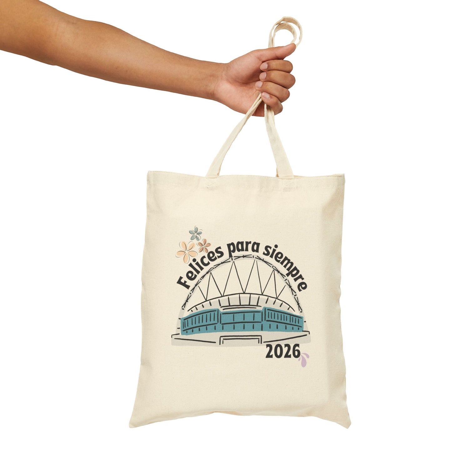 Felices para siempre 2026 bolsa de lona