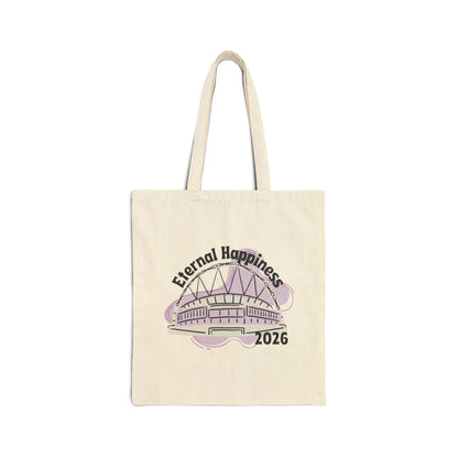 Eternal Happiness 2026 Tote Bag - Purple