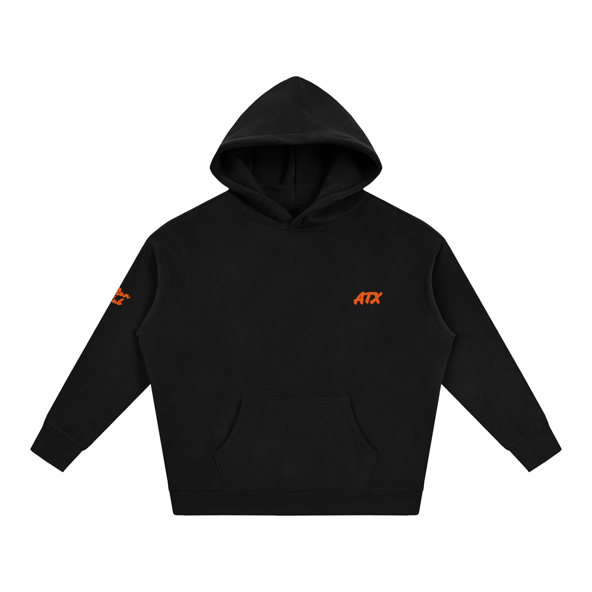 ATX JW Run Club Oversize Fleeced Hoodie