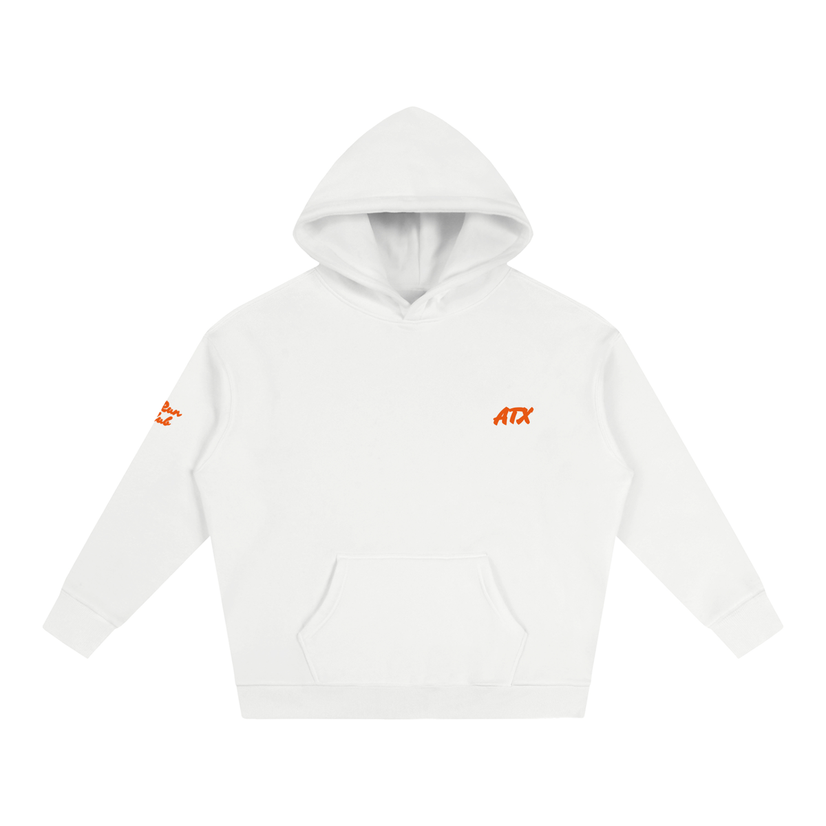 ATX JW Run Club Oversize Fleeced Hoodie
