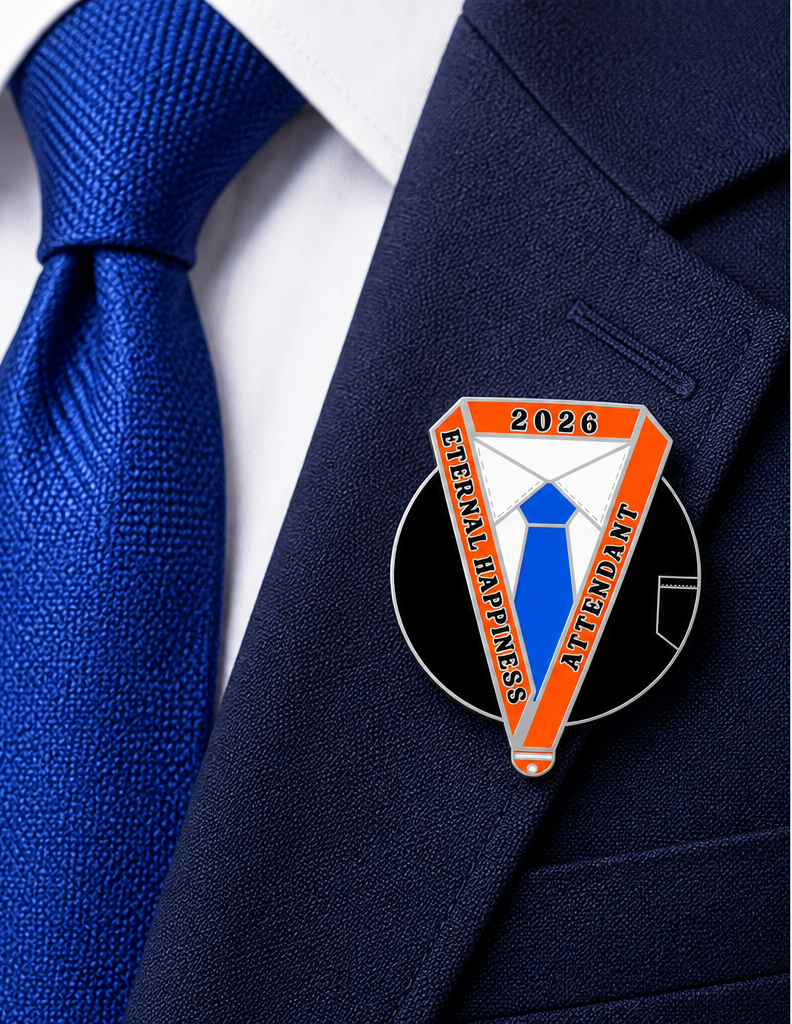 Eternal Happiness 2026 Attendant Enamel Pin *LIMITED EDITION*