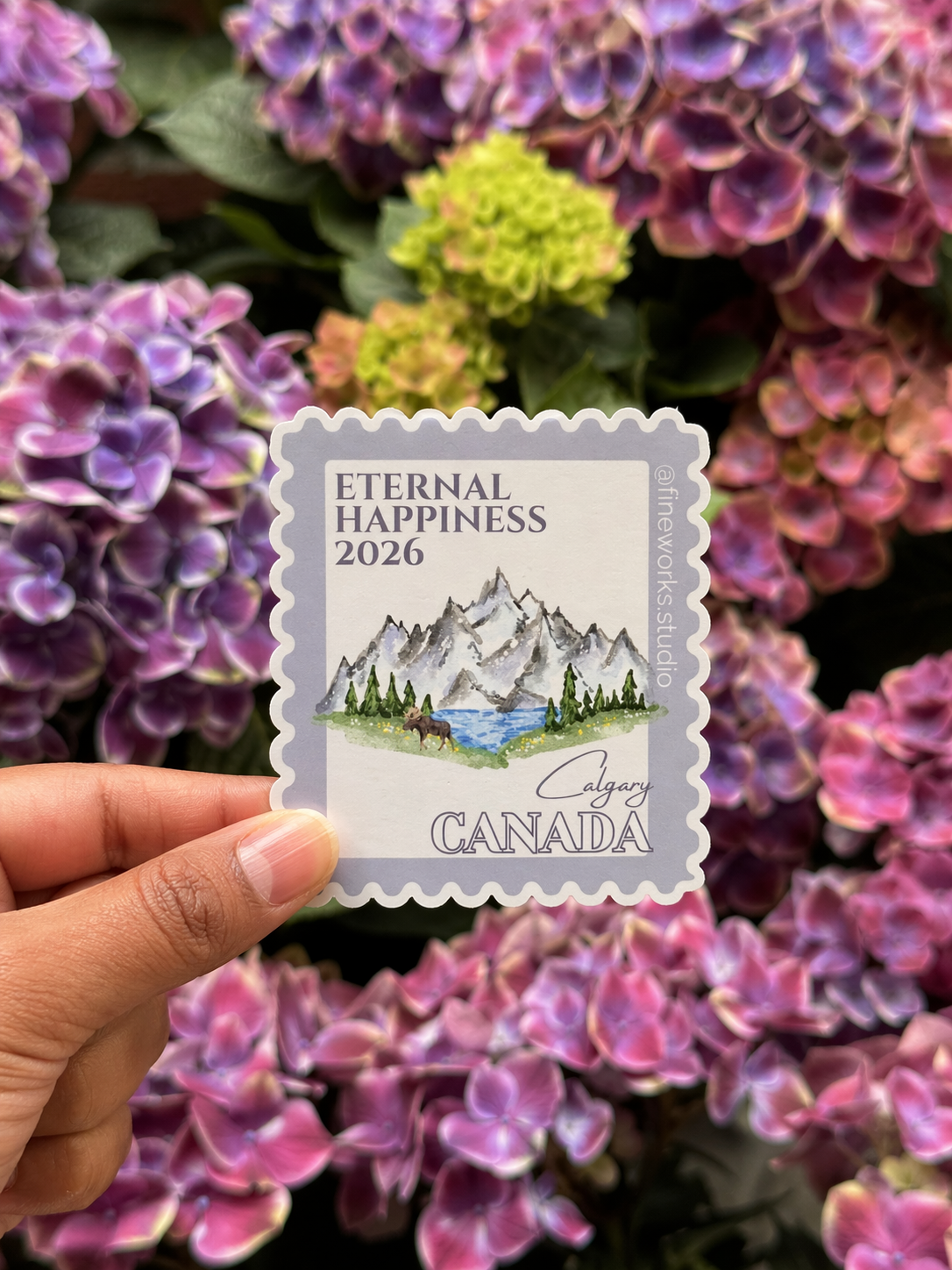 Eternal Happiness International Convention Stamp Stickers