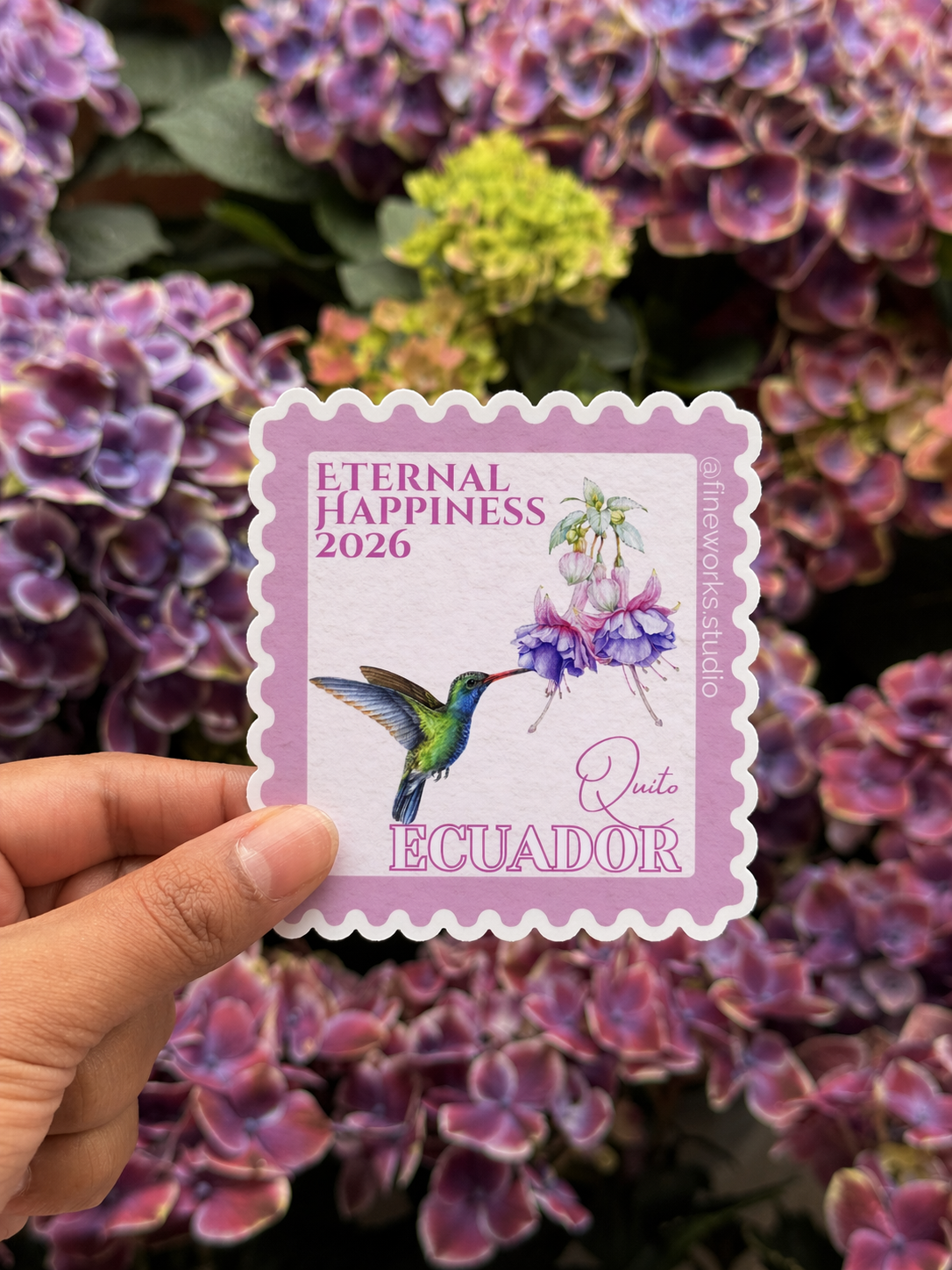 Eternal Happiness International Convention Stamp Stickers
