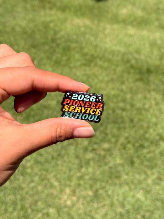 2026 Pioneer School Enamel Pin
