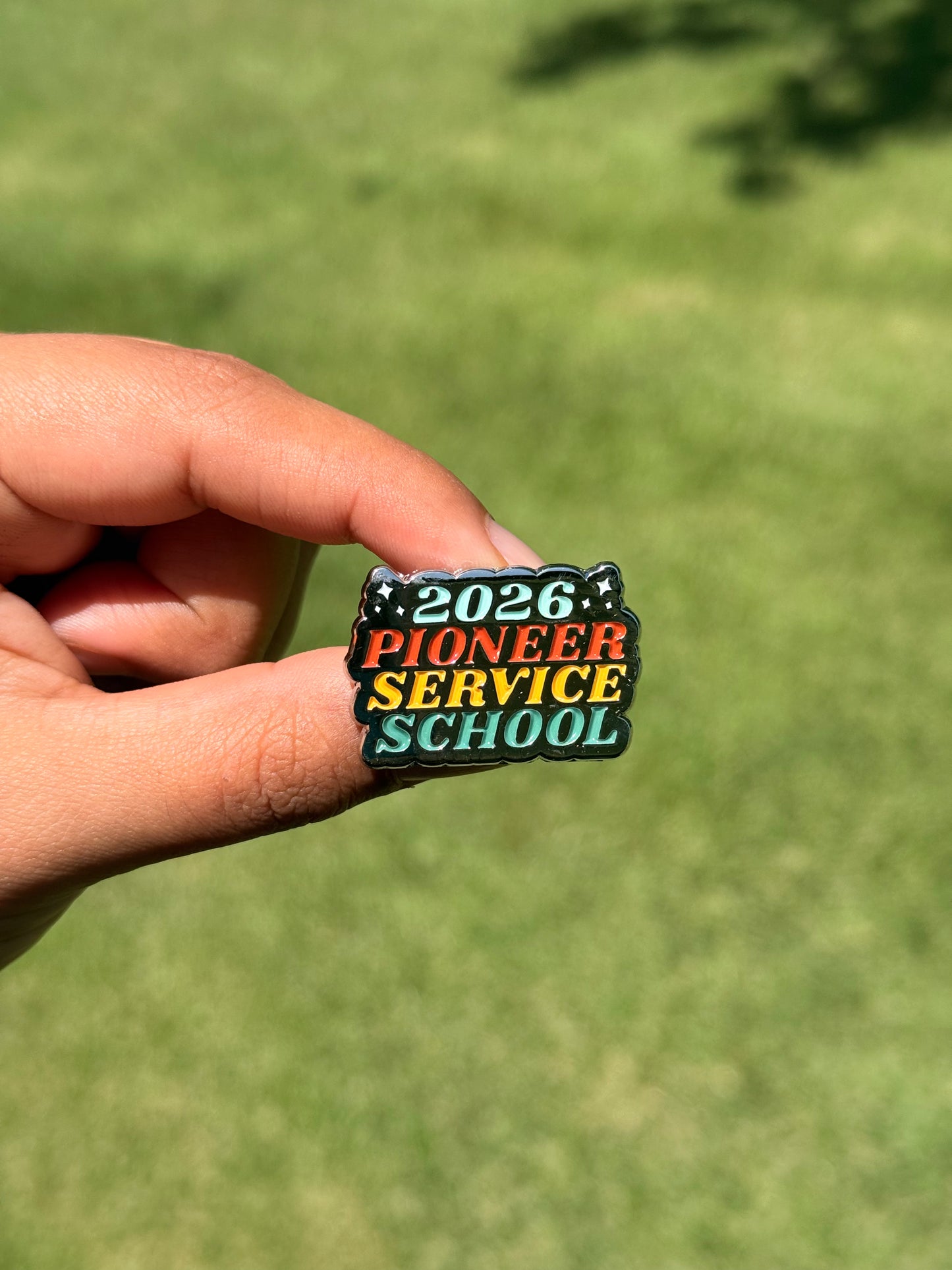 2026 Pioneer School Enamel Pin
