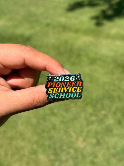 2026 Pioneer School Enamel Pin