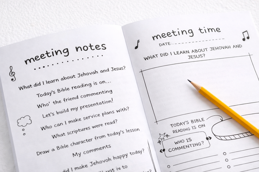 Kids Meeting Notebook (Cuaderno de ninos para reuniones)