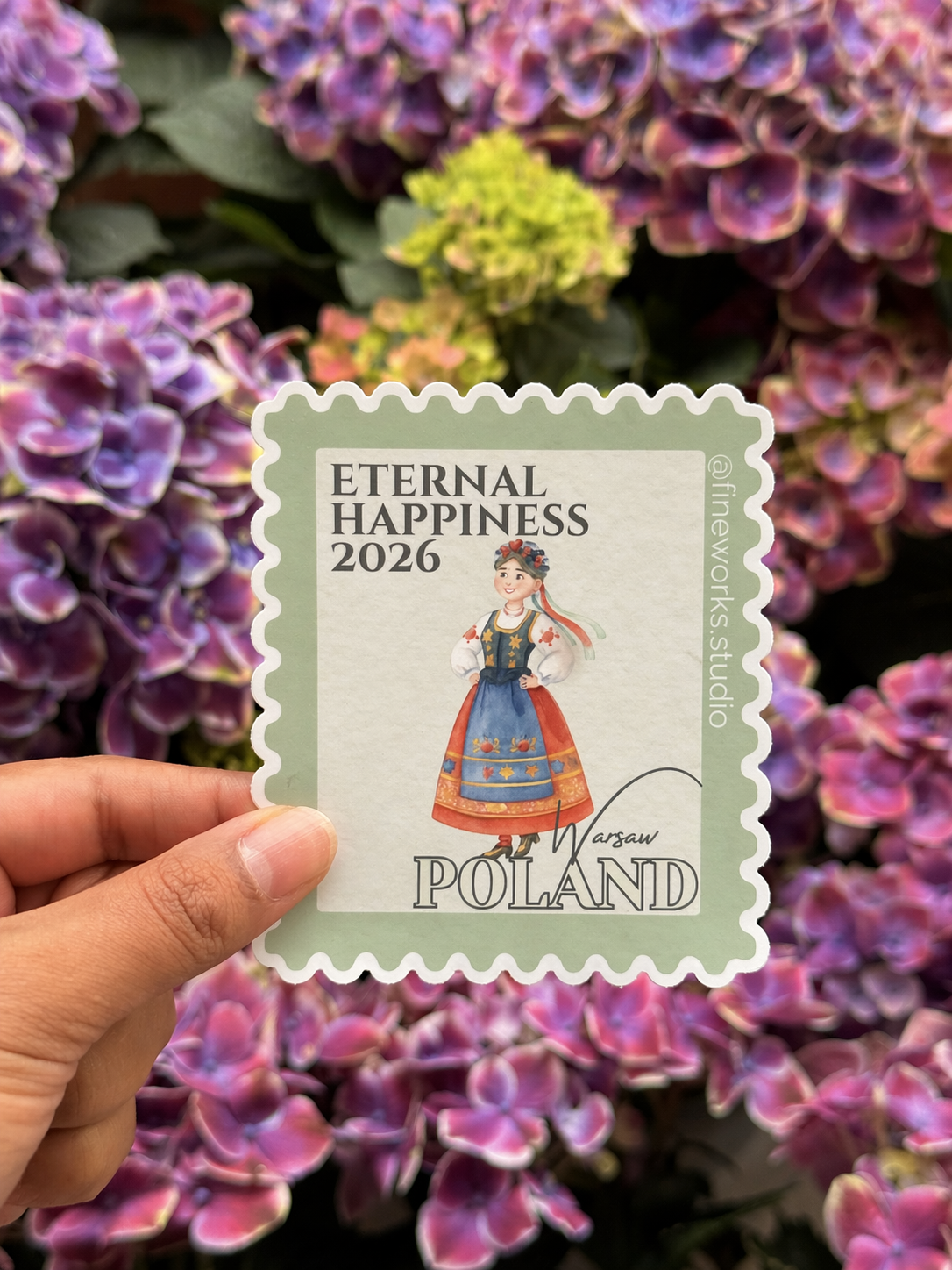 Eternal Happiness International Convention Stamp Stickers