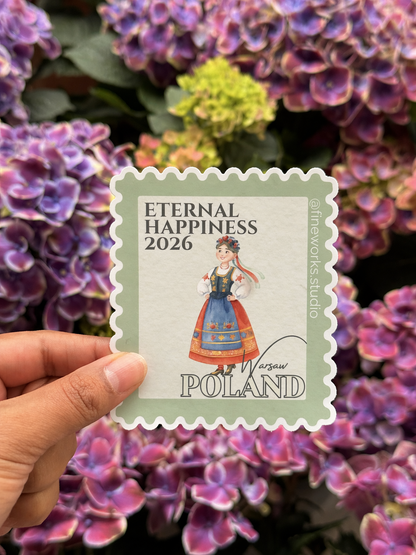 Eternal Happiness International Convention Stamp Stickers