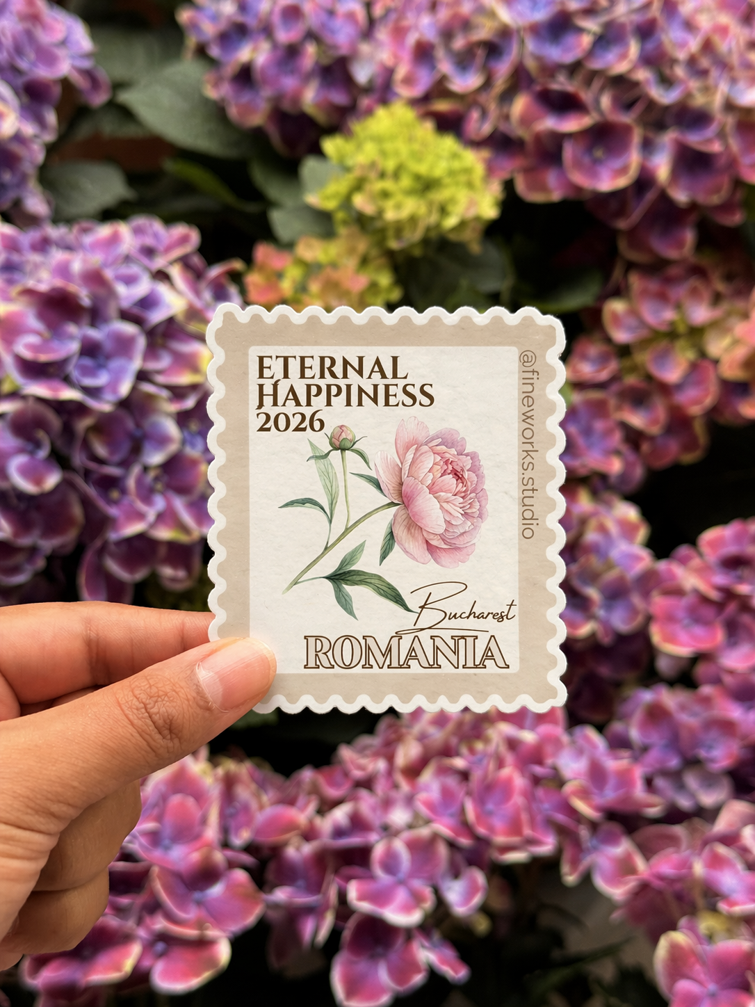 Eternal Happiness International Convention Stamp Stickers