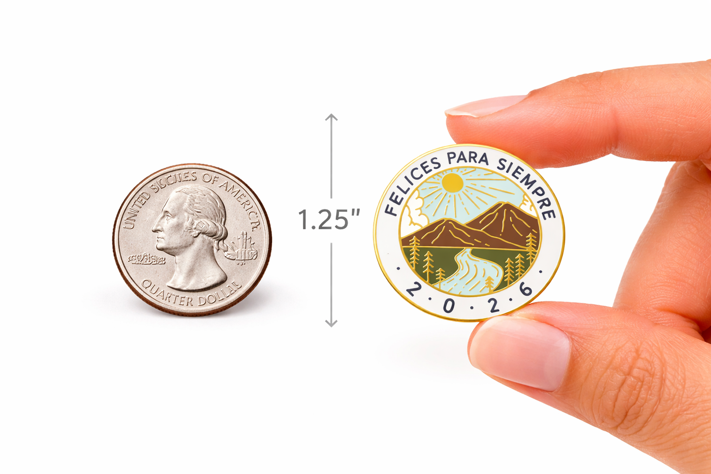 Eternal Happiness 2026 Enamel Pins