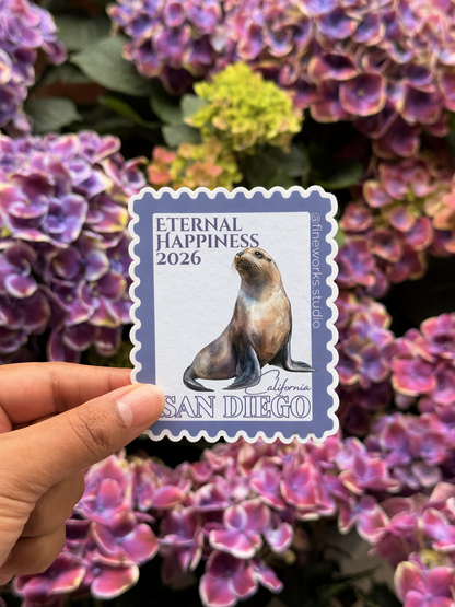 Eternal Happiness International Convention Stamp Stickers