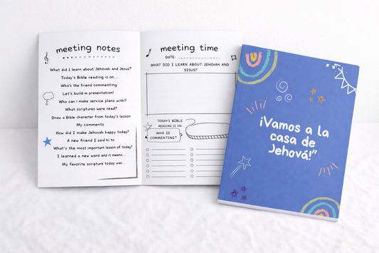Kids Meeting Notebook (Cuaderno de ninos para reuniones)